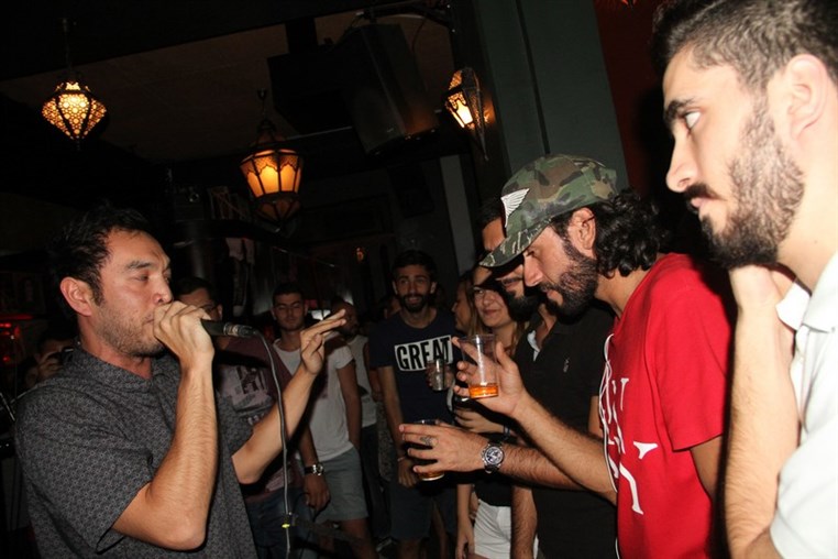 Converse Sneakers Would party at Radio Beirut